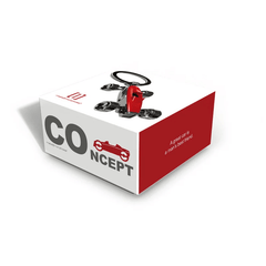 MTM - KEY KEY - Racing car red-black - Key rings