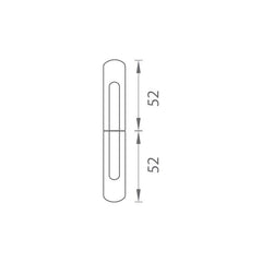 FT - Hinge cover - Roller caps for hinges and hinges