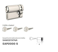 DORMAKABA DK - EAP2000 S single-sided - Separate safety inserts - BT3