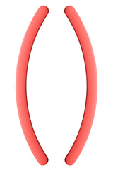 COLOMBO CB - SLIDING DOOR HANDLE ONE - pair - Round off-set handles