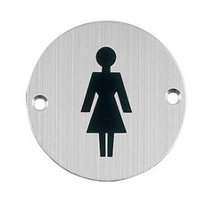 Tupai TI - Pictogram "Ladies" - round