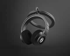 MTM - KEY FOB - Headphones black - Key rings