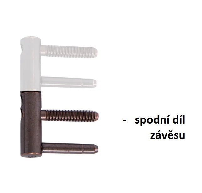 OV - Hinge adjustable lower 495/14