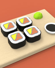 MTM - KEY - Sushi - Key rings