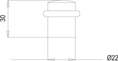Stop 1699 stainless steel screw