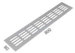 SRL - ALFA ventilation grille width 80 x 800 mm - Grilles width 80 mm
