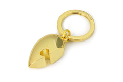 MTM - KEY RING - Double heart gold-black - Key rings