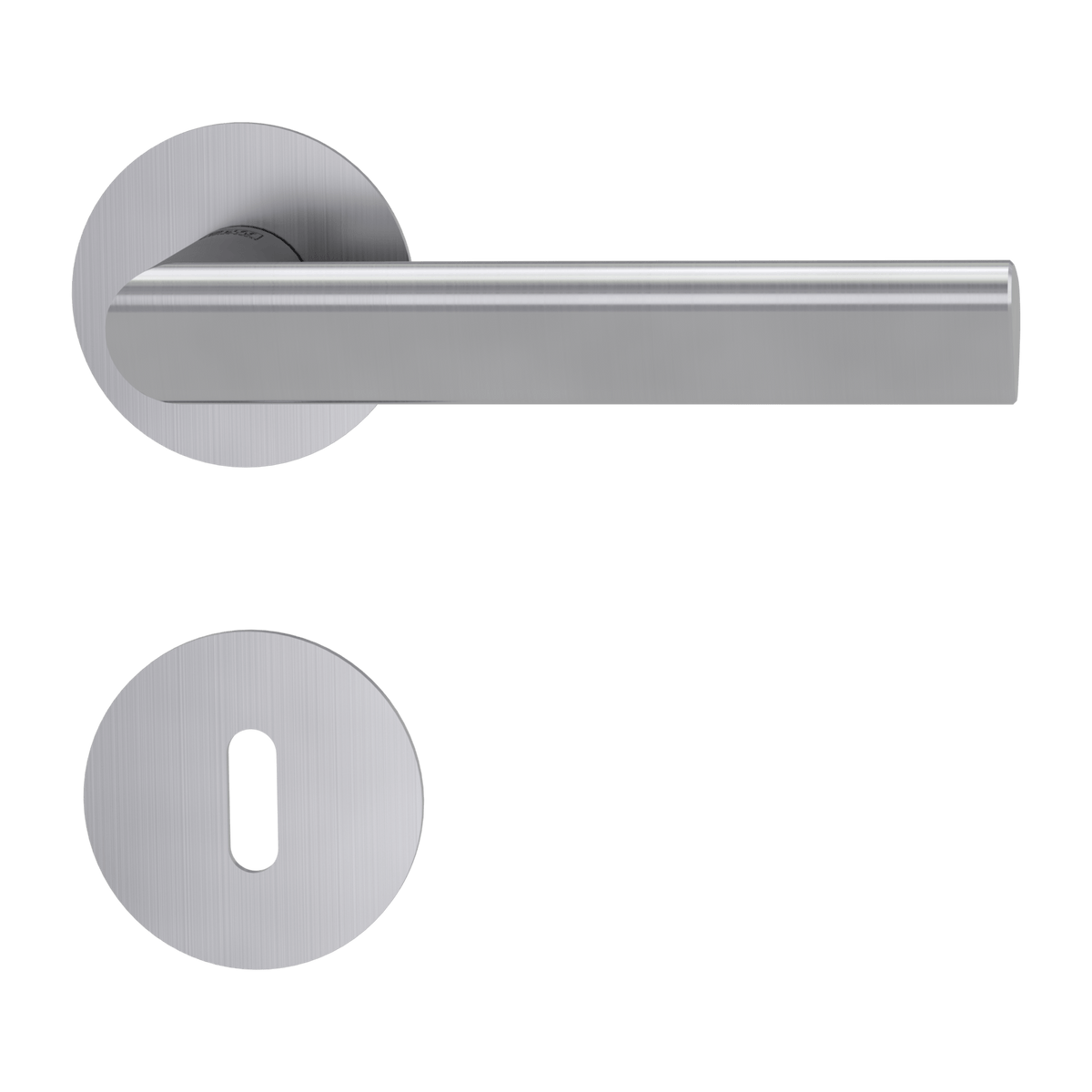 Griffwerk GK - TRI 134 PIATTA S - R - Handles on round rosettes