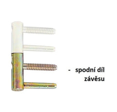 OV - Hinge adjustable lower 495/14