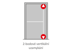 JNF - PANIC FITTING 2B - IN.20.953 - 2D PK STAINLESS STEEL
