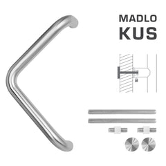 FT - HANDLE code K14T â‚¬Å¡Â¬Â¹Ã†â€™Â¦ 32 mm UN pc - Round off-set handles