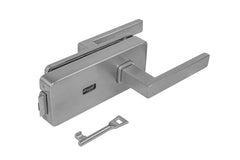 M.P MP - UNIQUE R8 - GLASS LOCK with QUADRA handle - BBQ - Locks for glass doors