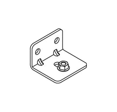 SC - Bracket for mounting the SILENT rail art. 0189