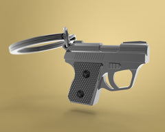 MTM - KEY FOB - Pistol black - Key rings