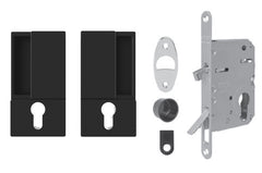 AGB - Set for sliding doors WAVE - HR PZ - shells and handles for sliding doors