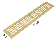 SRL - ALFA ventilation grille width 80 x 1000 mm - Grilles width 80 mm