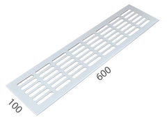 SRL - ALFA ventilation grille width 100 x 600 mm - Grilles width 100 mm