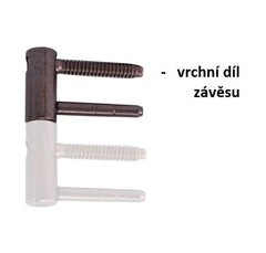 OV - Upper adjustable hinge 495/16