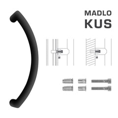 FT - HANDLE code K39 â‚¬Å¡Â¬Â¹Ã†â€™Â¦ 32 mm SP pcs - Round off-set handles