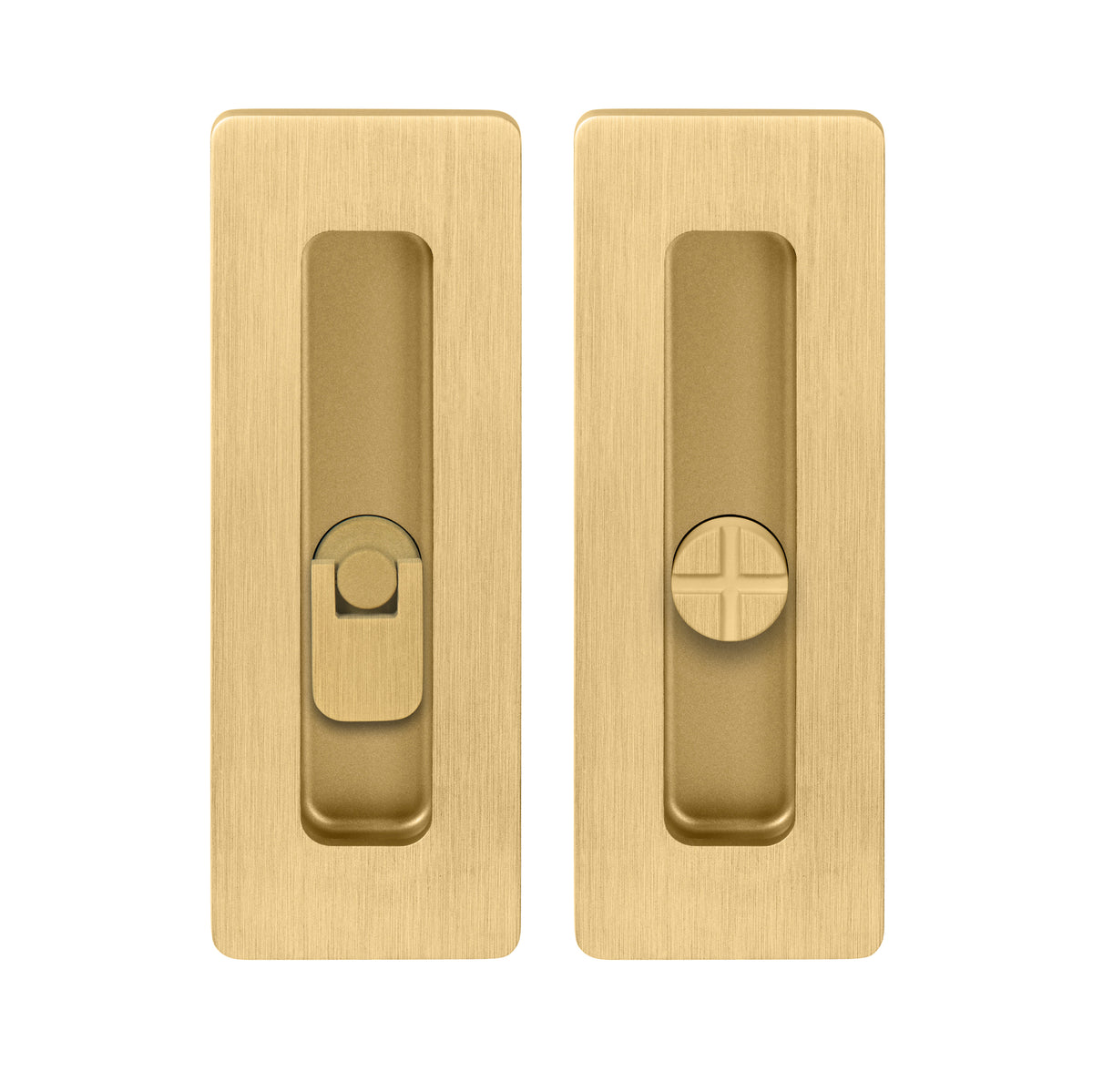 Tupai TI - Sliding door shell - 4181 5S - WC - Shells and handles for sliding wooden doors