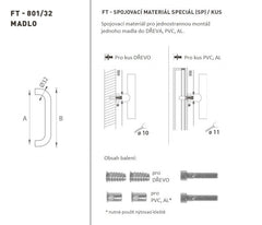 FT - HANDLE code K01 â‚¬Å¡Â¬Â¹Ã†â€™Â¦ 32 mm SP pcs - Round straight handle
