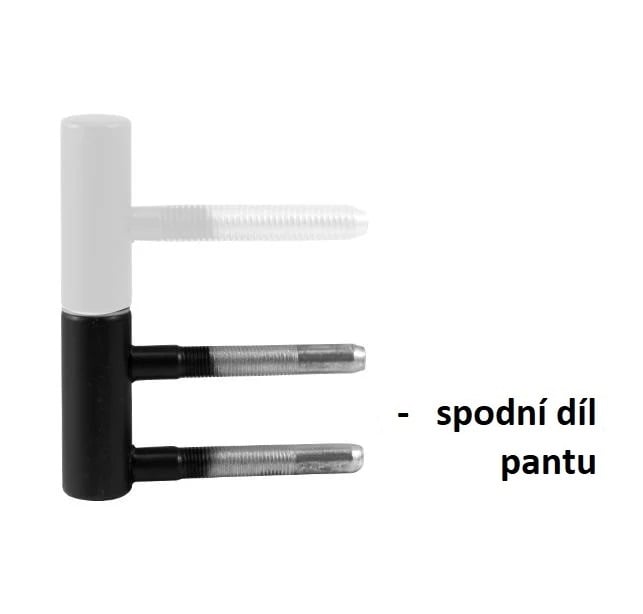 OV - Non-adjustable lower hinge 101/15