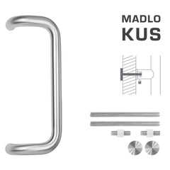 FT - HANDLE code K38 â‚¬Å¡Â¬Â¹Ã†â€™Â¦ 32 mm UN pc - Round off-set handles