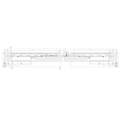 GZ - Boxer ISM strip for 2-leaf doors