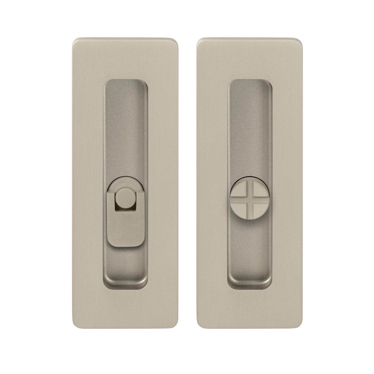 Tupai TI - Sliding door shell - 4181 5S - WC - Shells and handles for sliding wooden doors
