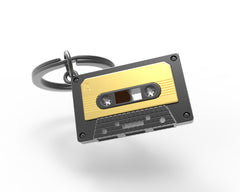 MTM - KEY KEY - Cassette gold-black - Key rings
