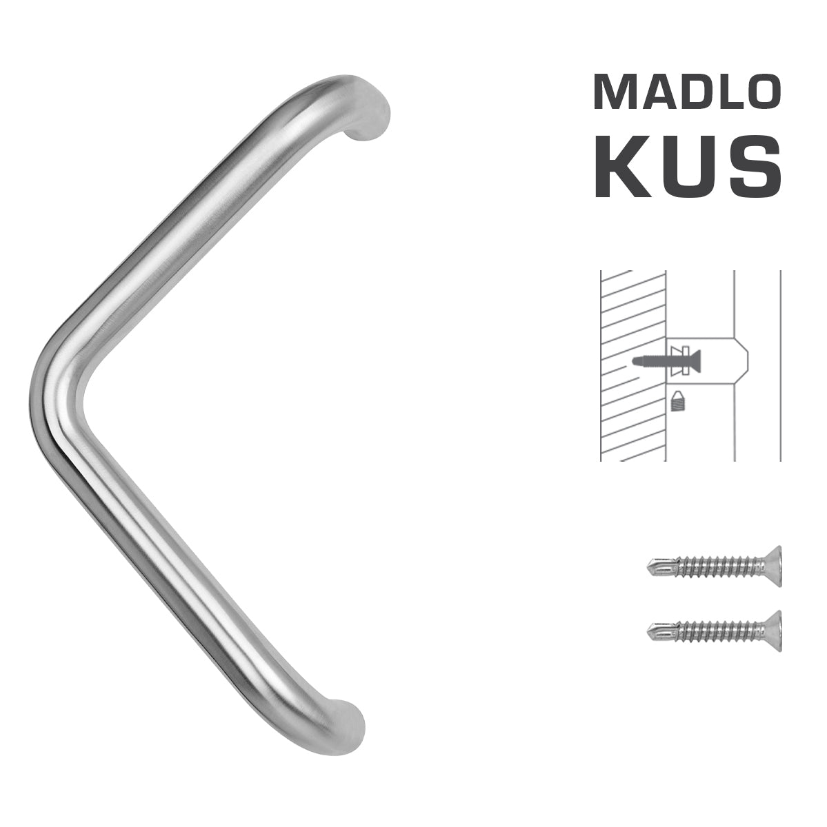 FT - HANDLE code K14T â‚¬Å¡Â¬Â¹Ã†â€™Â¦ 32 mm ST pc - Round off-set handles