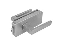 M.P MP - UNIQUE R8 - Glass LOCK with QUADRA handle - without front opening - Locks for glass doors