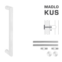 FT - HANDLE code K02 â‚¬Å¡Â¬Â¹Ã†â€™Â¦ 25 mm UN pc - Round straight handle
