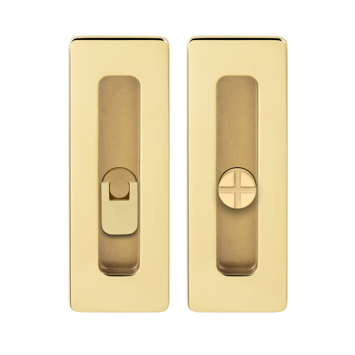 Tupai TI - Sliding door shell - 4181 5S - WC - Shells and handles for sliding wooden doors