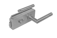 M.P MP - UNIQUE R8 - GLASS LOCK with handle FAVORIT - WC - Locks for glass doors