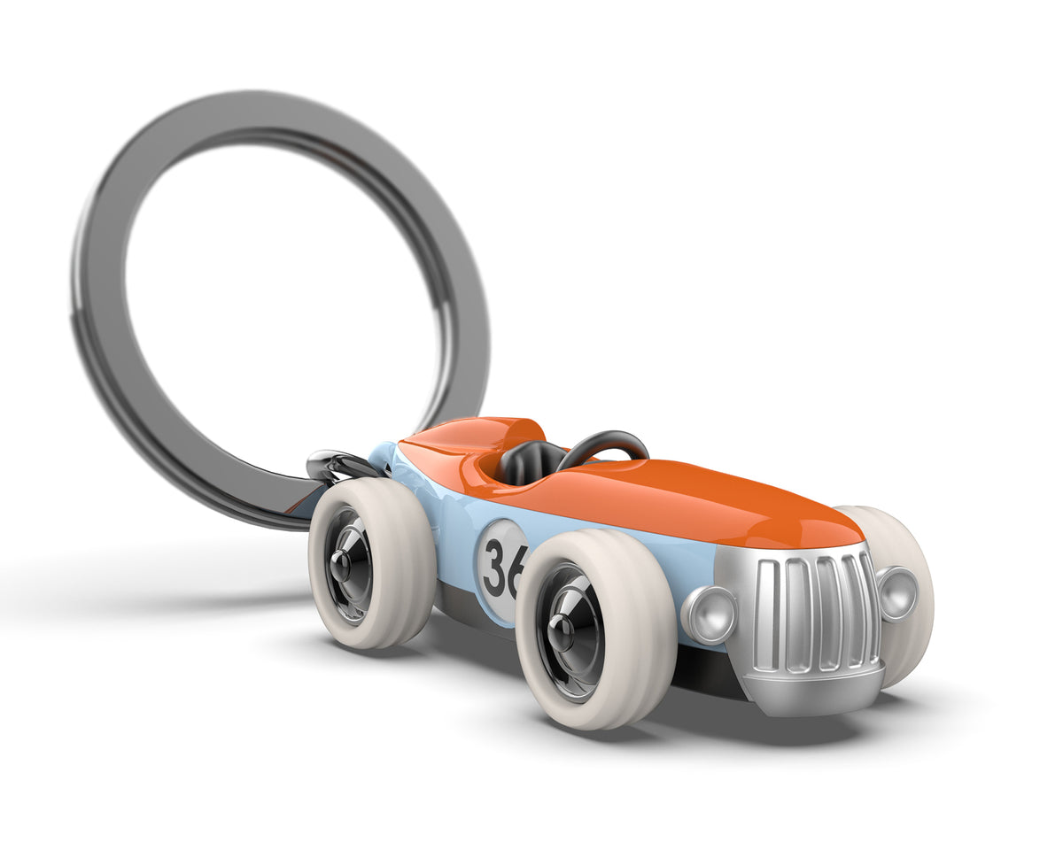 MTM - KEY KEY - Retro racing car - Key rings