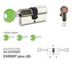 DORMAKABA DK - EXPERT plus US - System safety inserts - BT4
