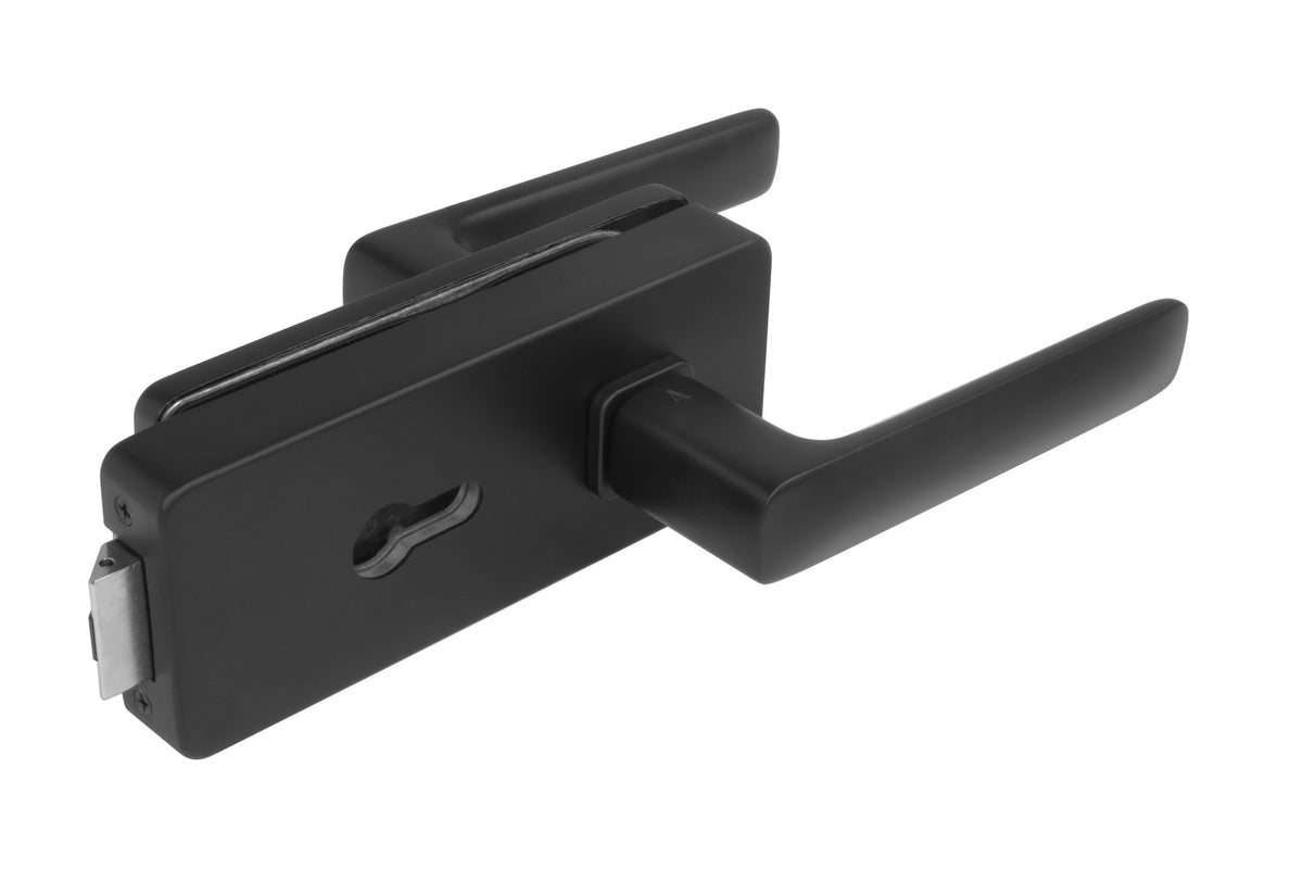 M.P MP - UNIQUE R8 - GLASS LOCK with handle STELLA - PZ - Locks for glass doors