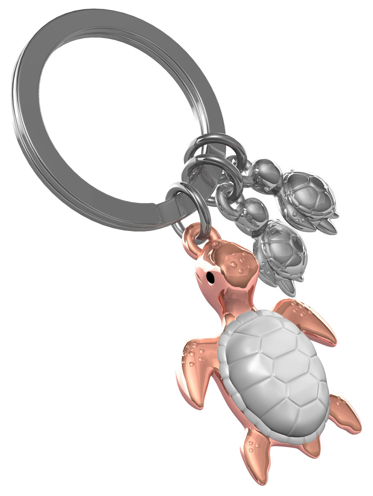 MTM - KEY RING - White turtle - Key rings