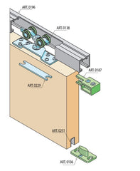 SC - SLIDING SYSTEM SERIES 100 SILENT 120 KG