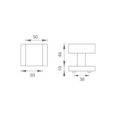 FT - Handle 327K Door Handle - HR