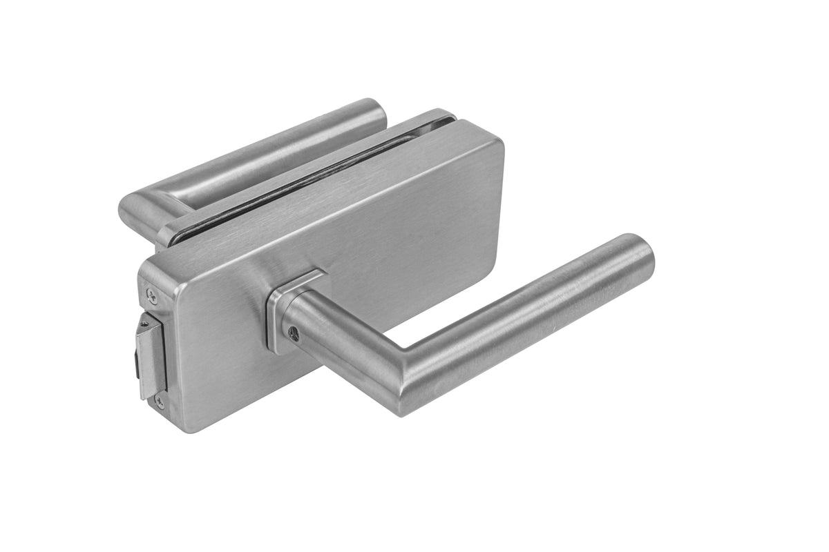 M.P MP - UNIQUE R8 - GLASS LOCK with FAVORIT handle - without front opening - Locks for glass doors