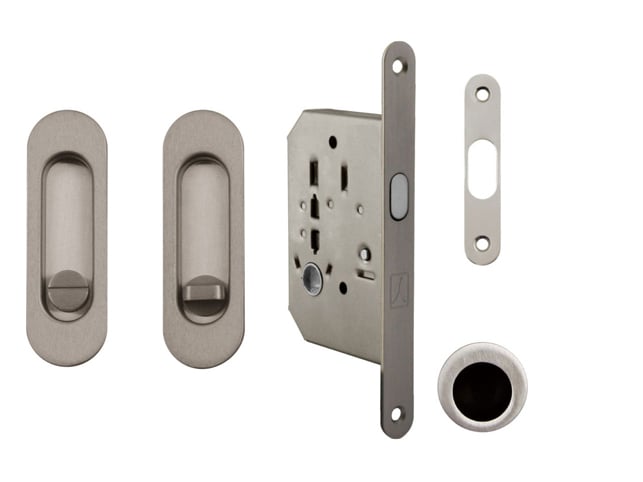 FT - Oval sliding door set - WC