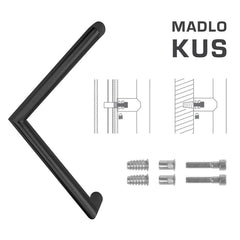 FT - HANDLE code K14 â‚¬Å¡Â¬Â¹Ã†â€™Â¦ 30 mm SP pcs - Round off-set handles