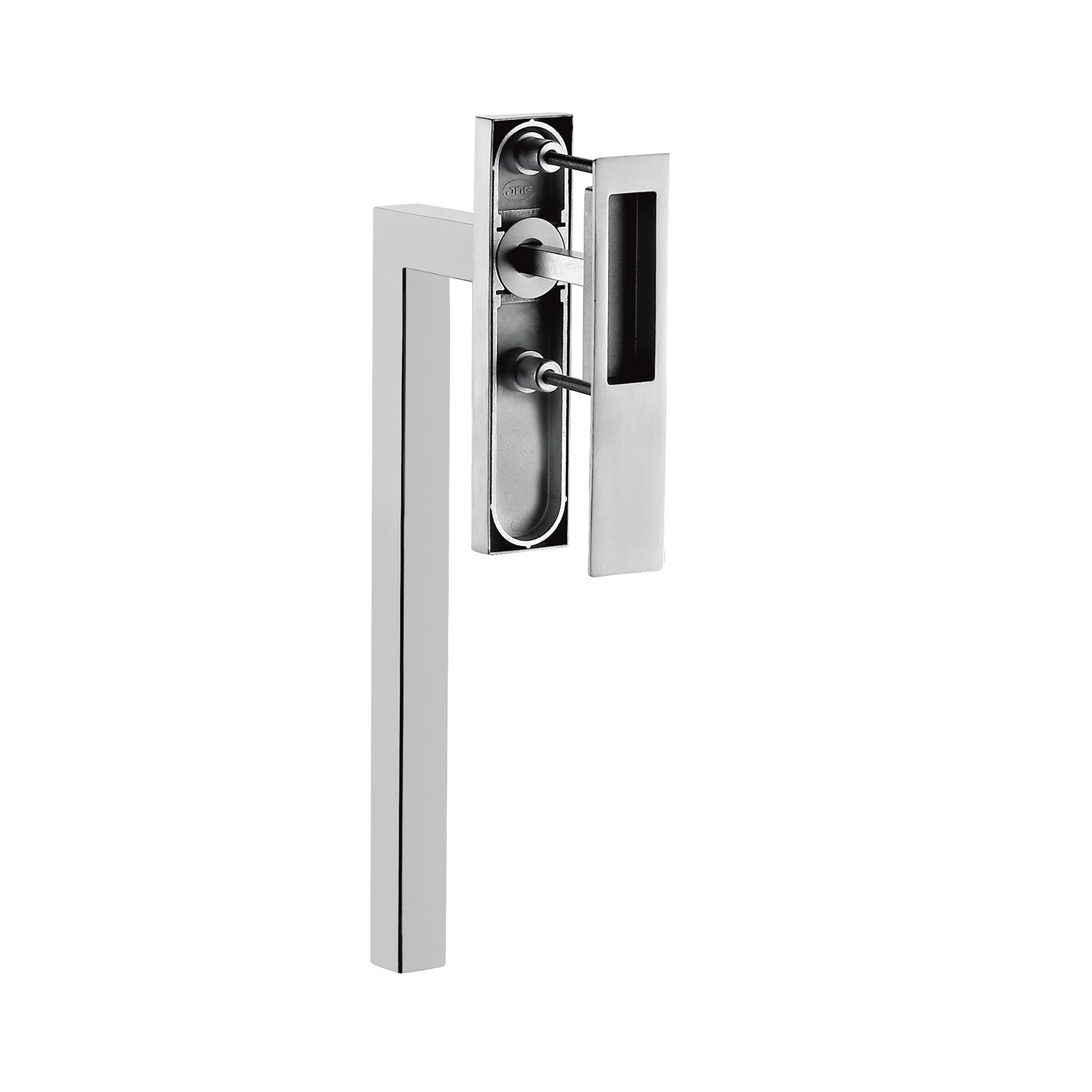 JNF - BALCONY HANDLE IN.17.122 - Square handles for wooden windows