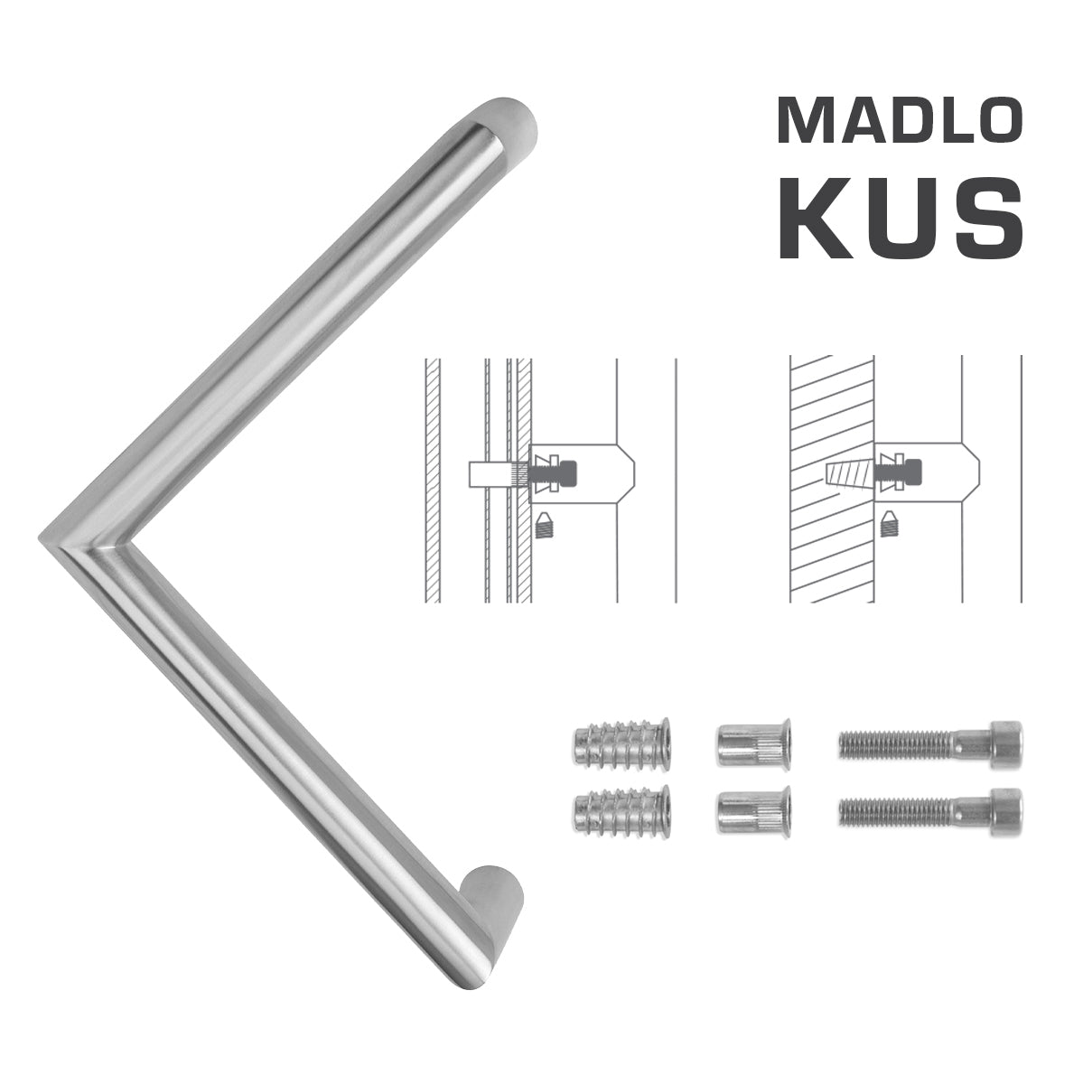 FT - HANDLE code K14 â‚¬Å¡Â¬Â¹Ã†â€™Â¦ 30 mm SP pcs - Round off-set handles