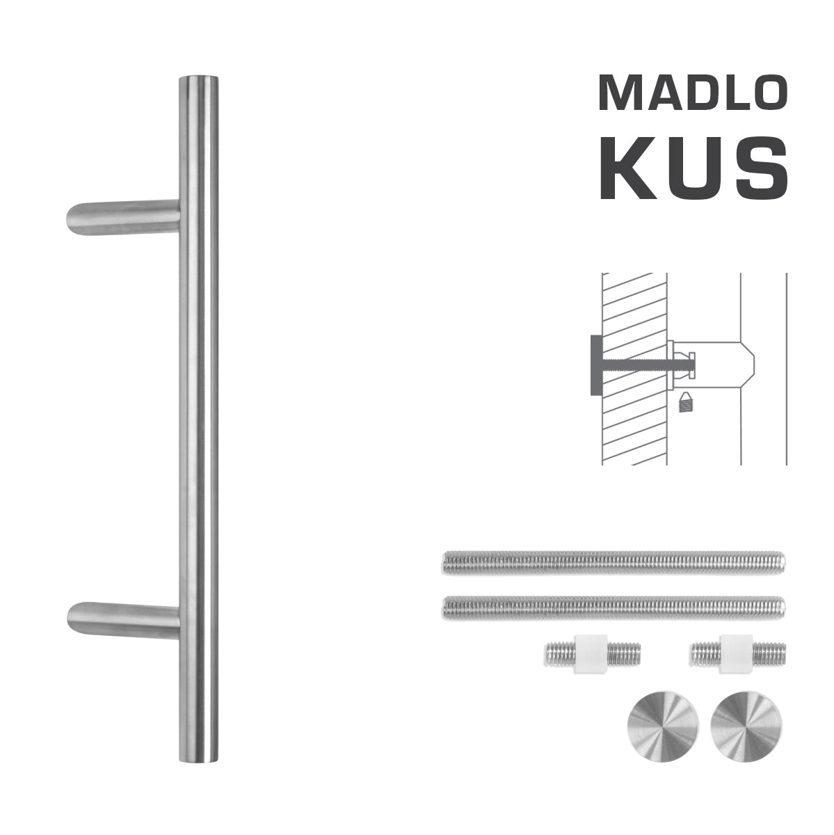 FT - HANDLE code K10 â‚¬Å¡Â¬Â¹Ã†â€™Â¦ 30 mm UN pc - Round off-set handles