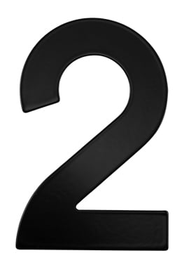 M.P MP - House number "2" - 152 mm