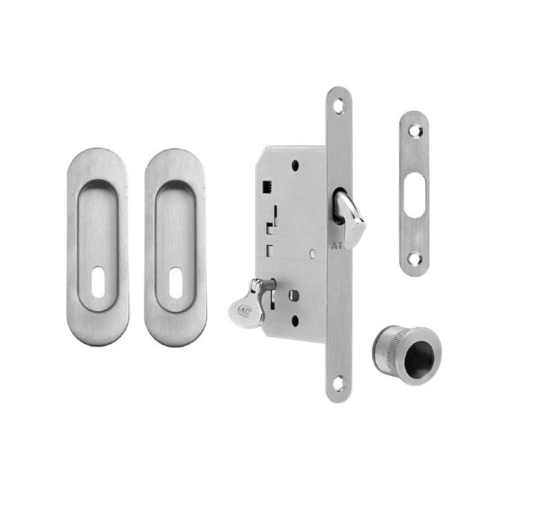 FT - Oval sliding door set - BB / D - shells and handles for sliding doors