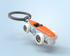 MTM - KEY KEY - Retro racing car - Key rings